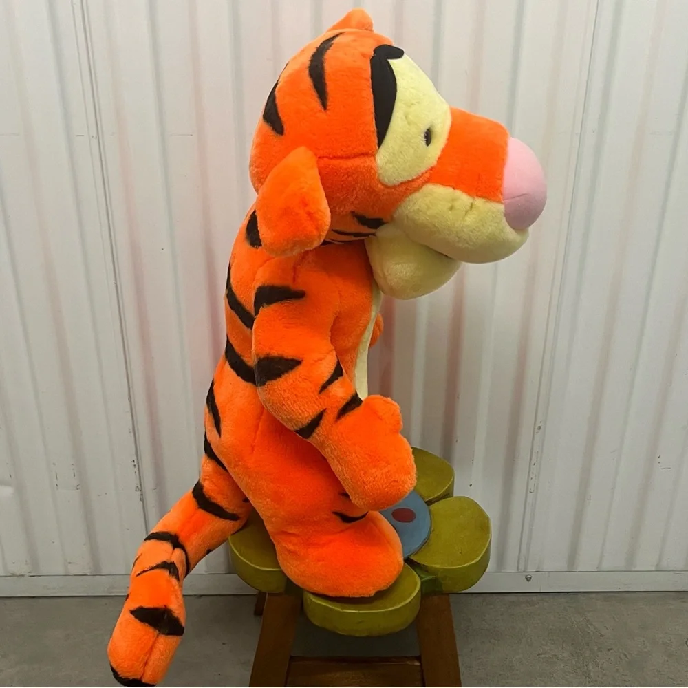 HUGE 22 inch Tigger Stuffed Animal Disney Plush Doll Toy Winnie the Pooh Tiger - Picture 2 of 5